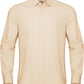 Linen Cotton Button Down Shirts for Men, Casual Long Sleeve Regular Fit Beach Shirts with Pocket