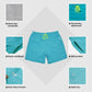 Men's Swim Trunks Quick Dry Beach Shorts with Pockets