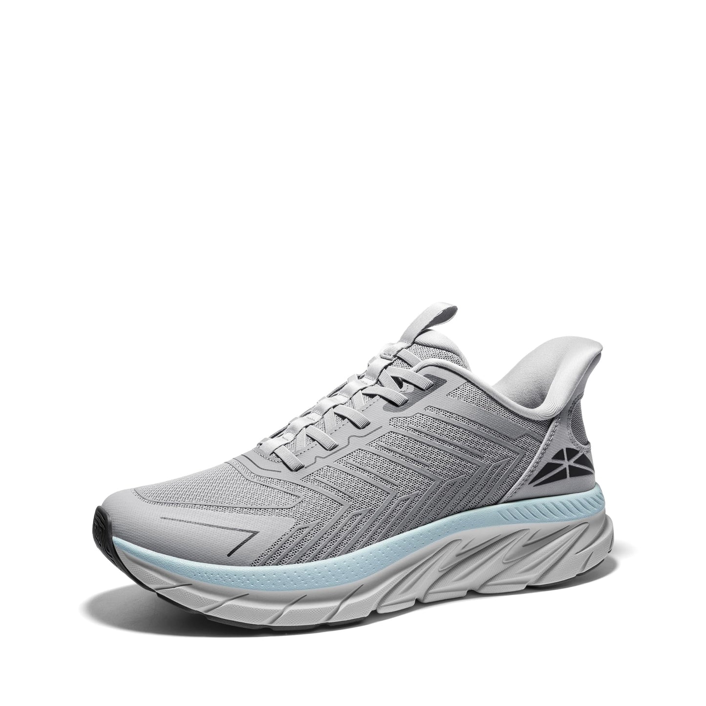 Men's Slip On Walking Shoes, Breathable Non Slip Comfortable Athletic Sneakers for Running Tennis Gym Workout Cross Training