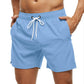 Men's Swim Trunks Quick Dry Beach Shorts with Pockets