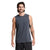 Men's Dri-Power Cotton Blend Sleeveless Muscle Shirts, Moisture Wicking Odor Protection UPF 30+, Sizes S-4X