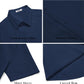 Men's Short Sleeve Button Down Casual Shirt, Lightweight Summer Shirts for Beach, Wedding, Vacation