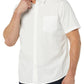 Men's Slim-Fit Short-Sleeve Poplin Shirt
