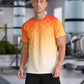 Men's Athletic T-Shirt Performance Gym Shirt Quick Dry Moisture Wicking Running Workout Short Sleeve Tops
