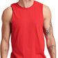 Men's Dri-Power Cotton Blend Sleeveless Muscle Shirts, Moisture Wicking Odor Protection UPF 30+, Sizes S-4X
