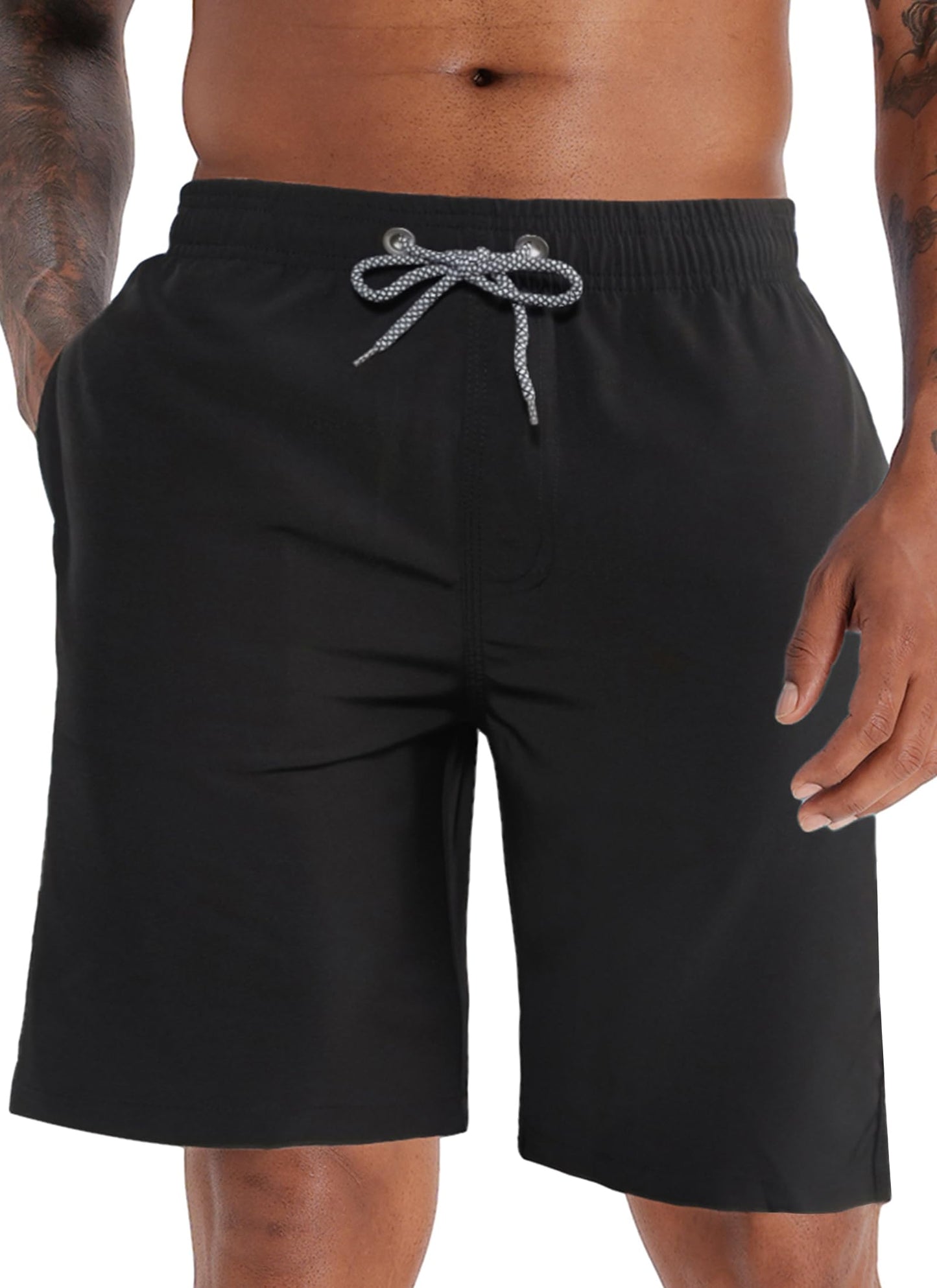 Men's 9" Quick Dry Swim Trunks Big & Tall Beach Swimsuits Bathing Suit