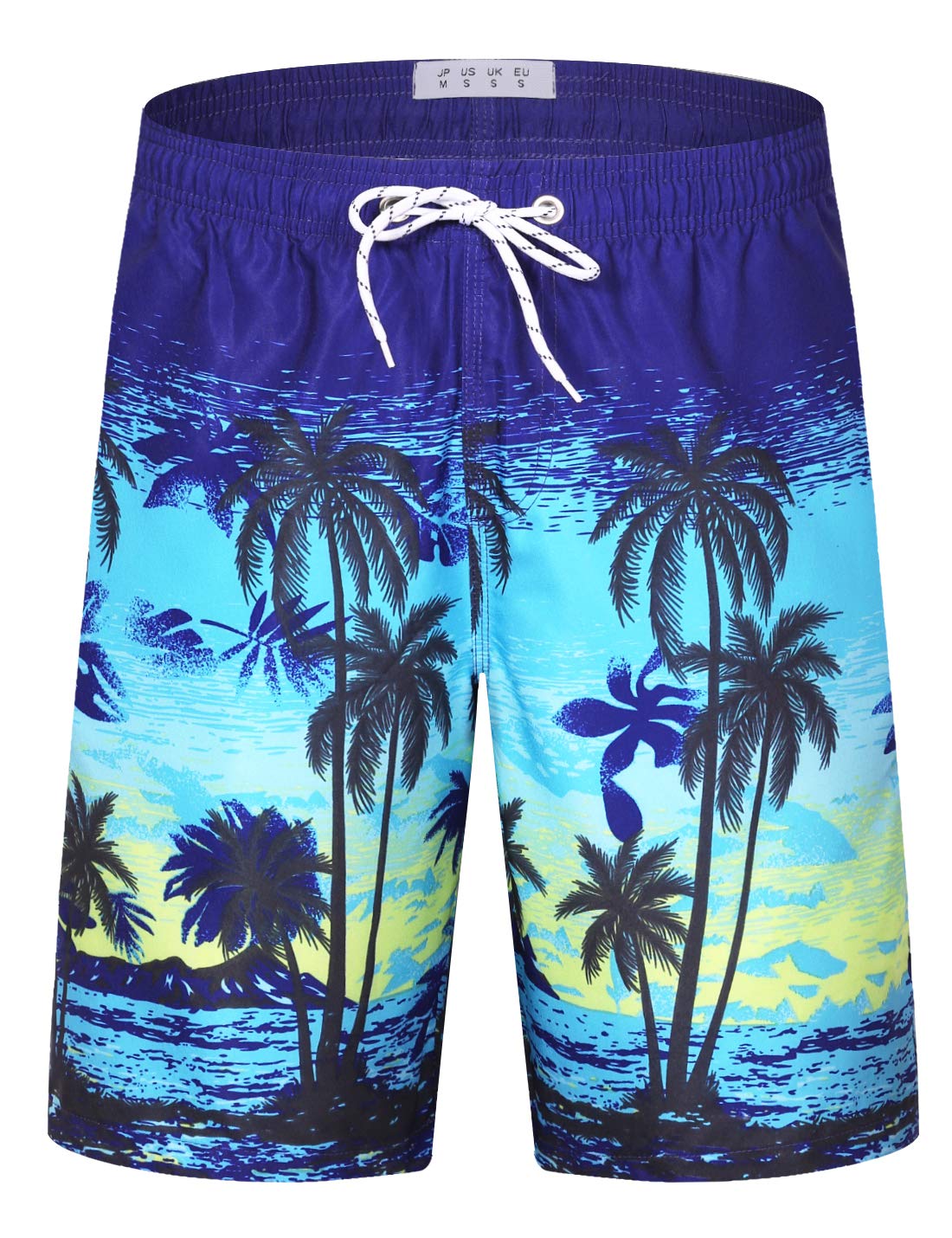 Men's 9" Quick Dry Swim Trunks Big & Tall Beach Swimsuits Bathing Suit