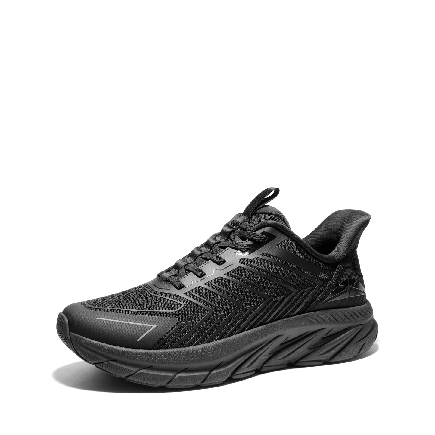 Men's Slip On Walking Shoes, Breathable Non Slip Comfortable Athletic Sneakers for Running Tennis Gym Workout Cross Training