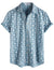 Mens Hawaiian Shirt Short Sleeve Button Down Cotton Floral Shirts Casual Tropical Beach Summer Shirts