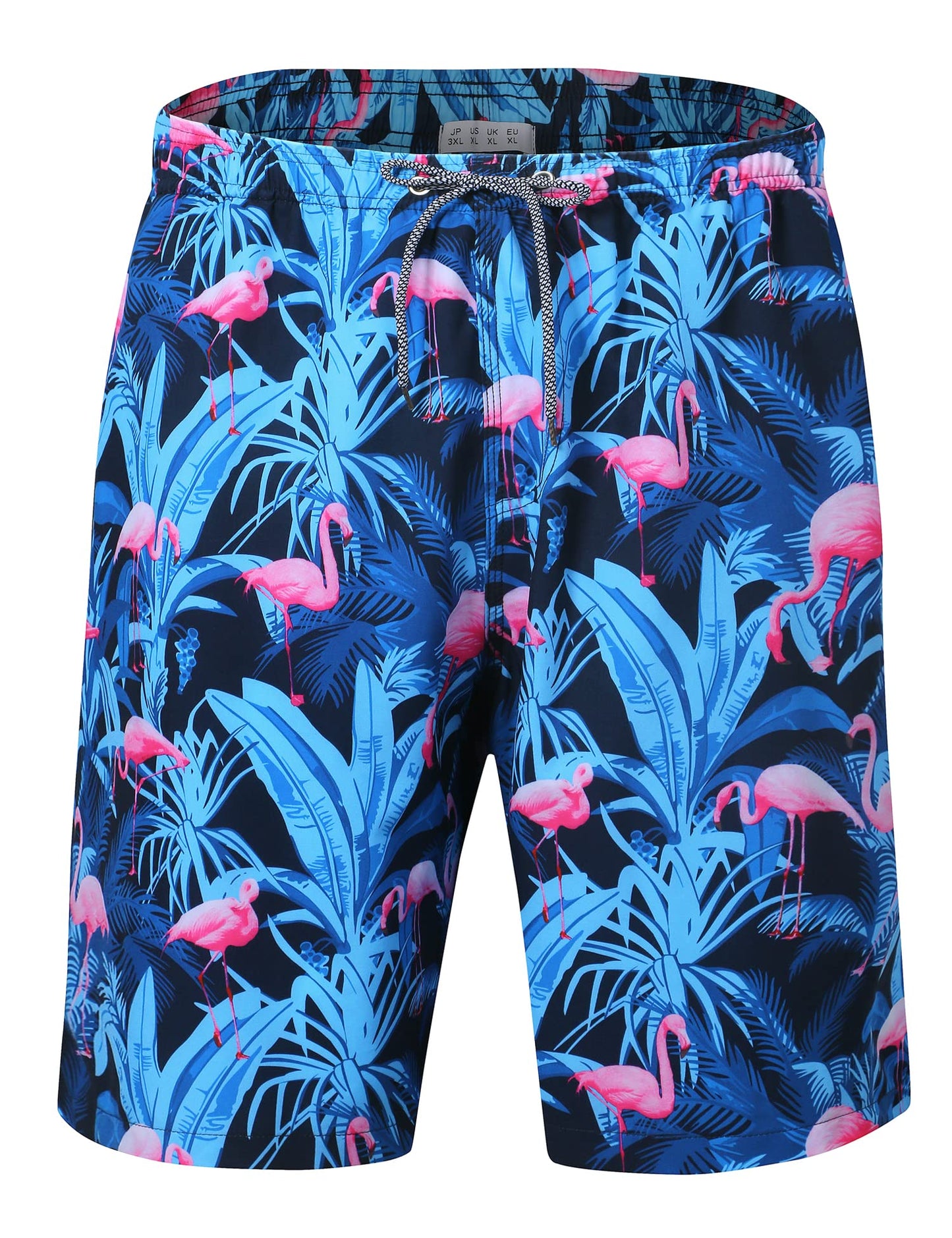 Men's Swim Trunks Quick Dry Bathing Suit Swimming Board Shorts Mesh Lining Beach Swimwear