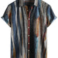 Mens Hawaiian Shirt Short Sleeve Button Down Cotton Floral Shirts Casual Tropical Beach Summer Shirts