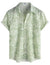 Mens Hawaiian Shirt Short Sleeve Button Down Cotton Floral Shirts Casual Tropical Beach Summer Shirts