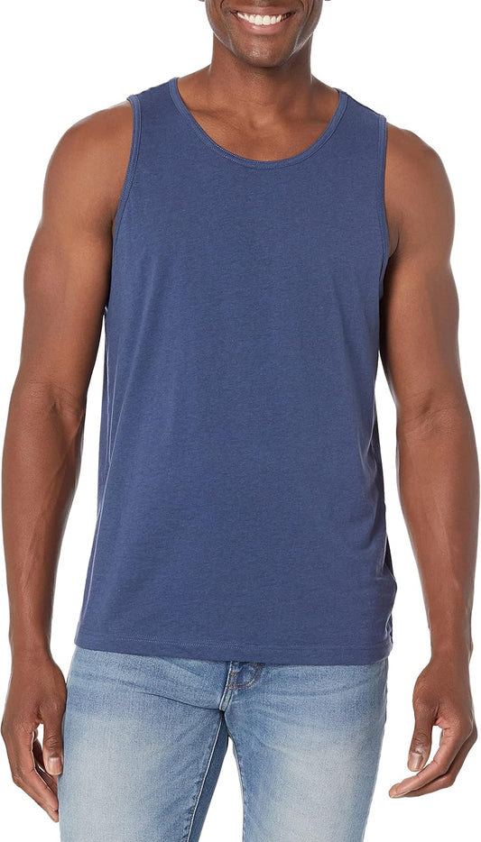 Amazon Essentials Men's Regular-Fit Sleeveless Tank Tops