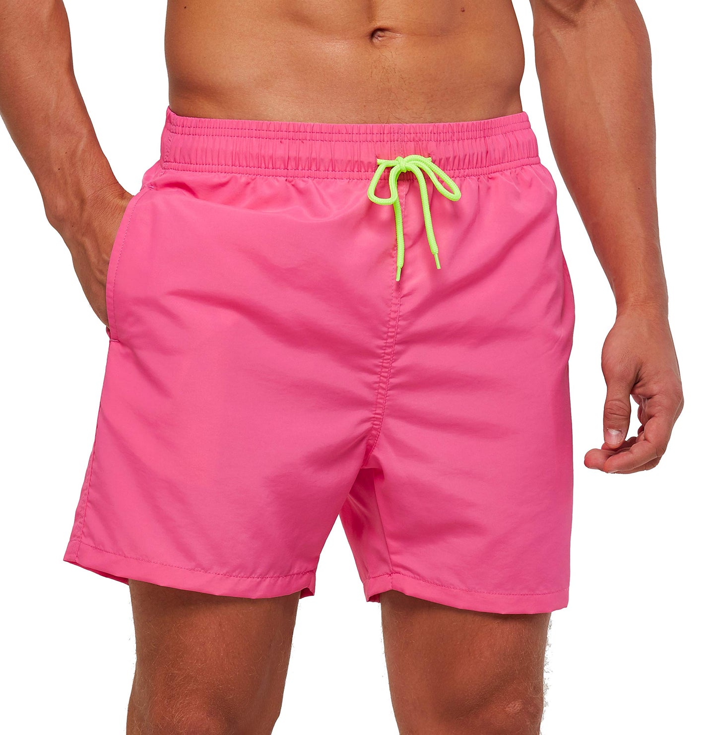 Men's Swim Trunks Quick Dry Beach Shorts with Pockets