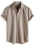 Mens Hawaiian Shirt Short Sleeve Button Down Cotton Floral Shirts Casual Tropical Beach Summer Shirts
