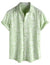 Mens Hawaiian Shirt Short Sleeve Button Down Cotton Floral Shirts Casual Tropical Beach Summer Shirts