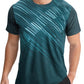 Men's Athletic T-Shirt Performance Gym Shirt Quick Dry Moisture Wicking Running Workout Short Sleeve Tops