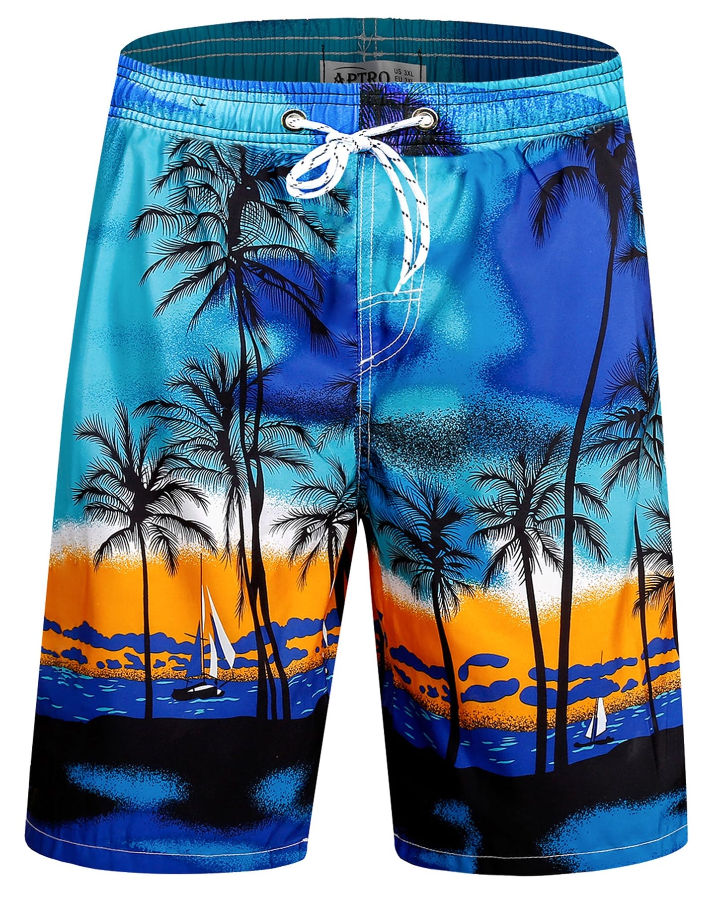 Men's 9" Quick Dry Swim Trunks Big & Tall Beach Swimsuits Bathing Suit