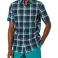 Men's Slim-Fit Short-Sleeve Poplin Shirt