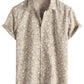 Mens Hawaiian Shirt Short Sleeve Button Down Cotton Floral Shirts Casual Tropical Beach Summer Shirts