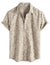 Mens Hawaiian Shirt Short Sleeve Button Down Cotton Floral Shirts Casual Tropical Beach Summer Shirts