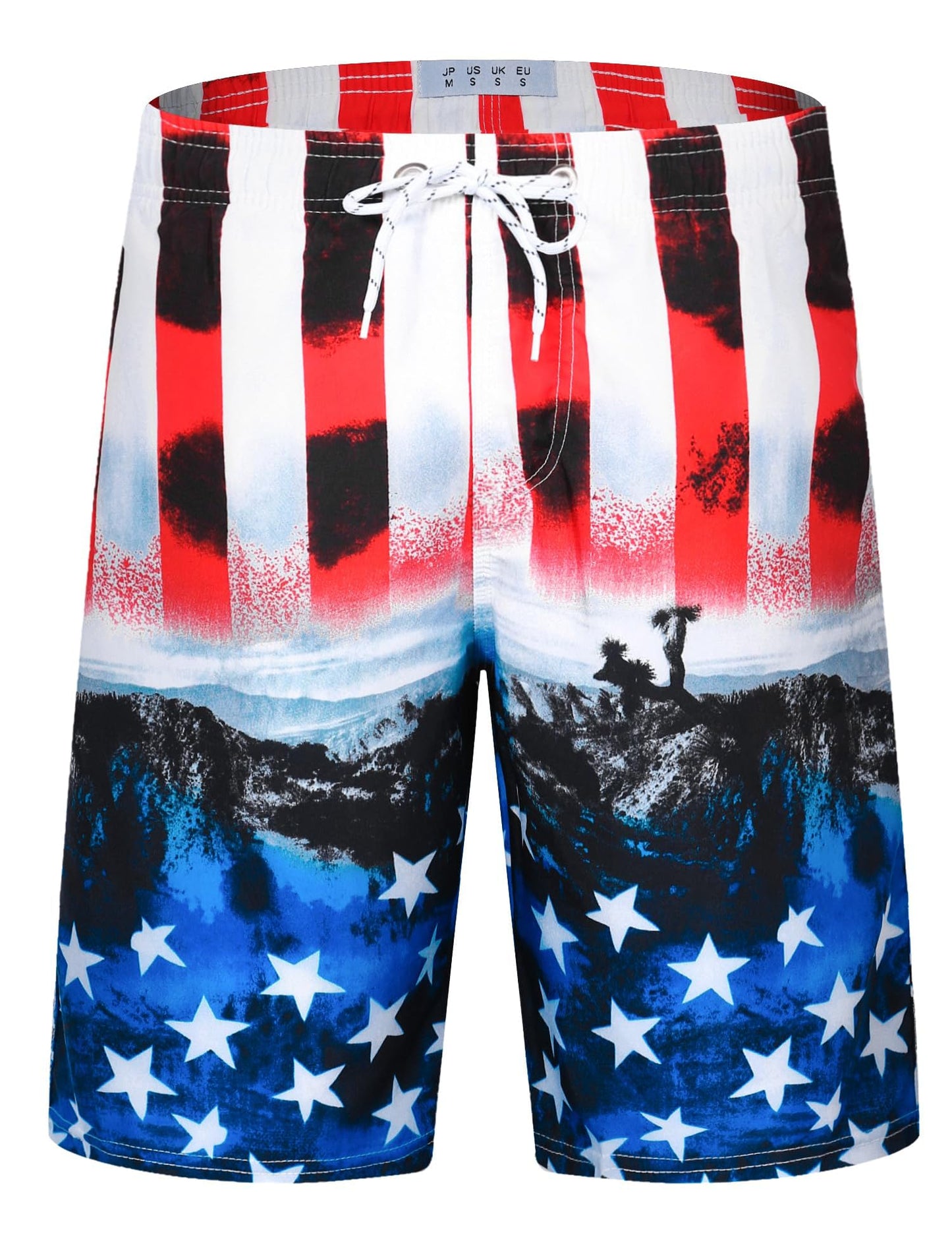 Men's 9" Quick Dry Swim Trunks Big & Tall Beach Swimsuits Bathing Suit