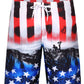 Men's Swim Trunks Quick Dry Bathing Suit Swimming Board Shorts Mesh Lining Beach Swimwear