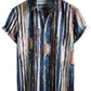 Mens Hawaiian Shirt Short Sleeve Button Down Cotton Floral Shirts Casual Tropical Beach Summer Shirts