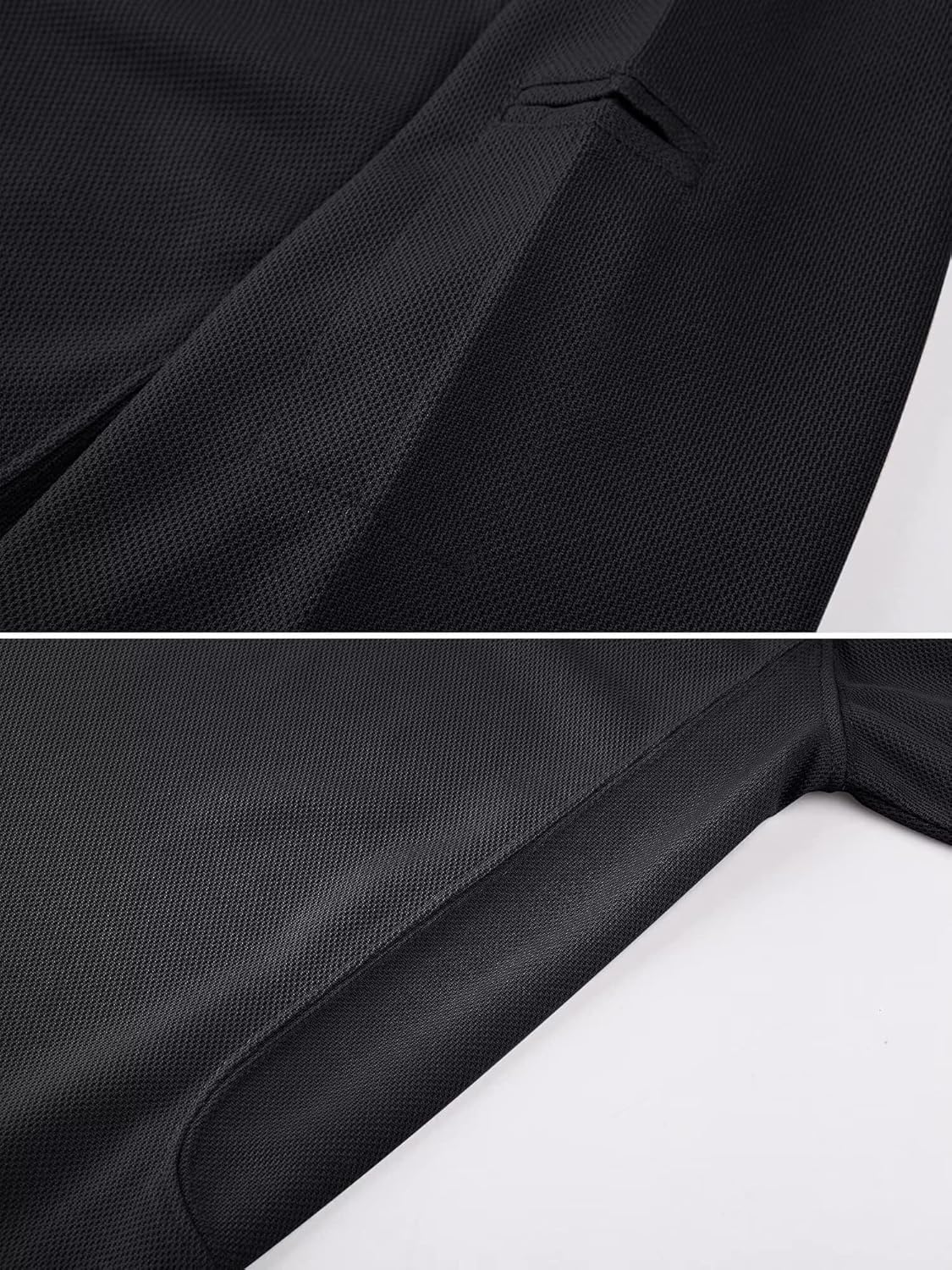 Men's Polo Shirt Quick Dry Performance Short Sleeve Tactical Shirts Pique Jersey Golf Shirt