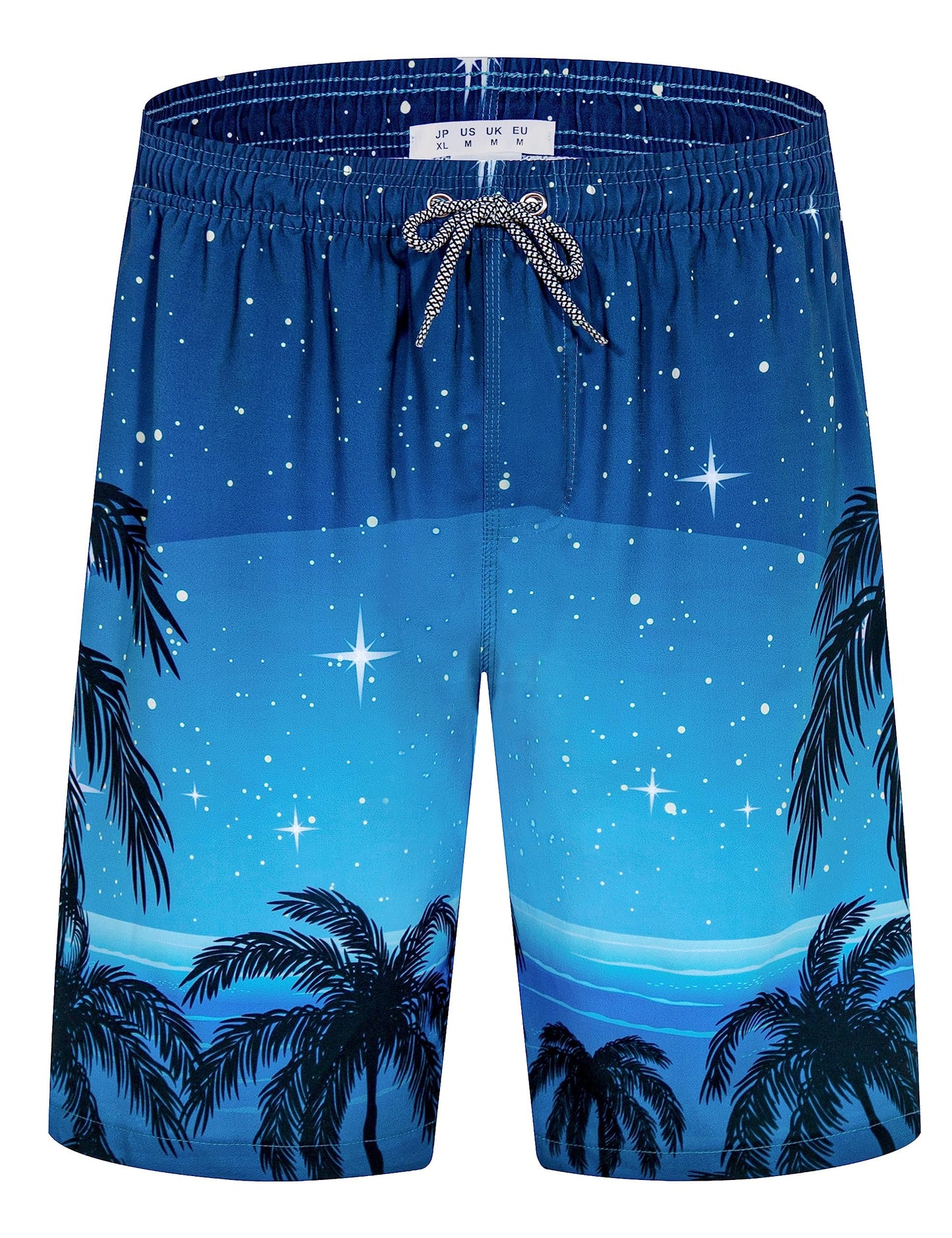 Men's Swim Trunks Quick Dry Bathing Suit Swimming Board Shorts Mesh Lining Beach Swimwear