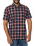 Men's Slim-Fit Short-Sleeve Poplin Shirt