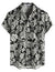 Mens Hawaiian Shirt Short Sleeve Button Down Cotton Floral Shirts Casual Tropical Beach Summer Shirts
