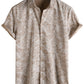 Mens Hawaiian Shirt Short Sleeve Button Down Cotton Floral Shirts Casual Tropical Beach Summer Shirts