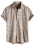 Mens Hawaiian Shirt Short Sleeve Button Down Cotton Floral Shirts Casual Tropical Beach Summer Shirts