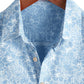 Mens Hawaiian Shirt Short Sleeve Button Down Cotton Floral Shirts Casual Tropical Beach Summer Shirts